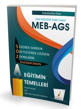 MEB - AGS Hazırlık Eğitimin Temelleri Söz Kazanacaksın Soru Bankası Pelikan Yayınları