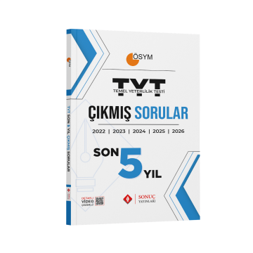 Sonuç Yayınları TYT Son 5 Yıl Çıkmış Sorular