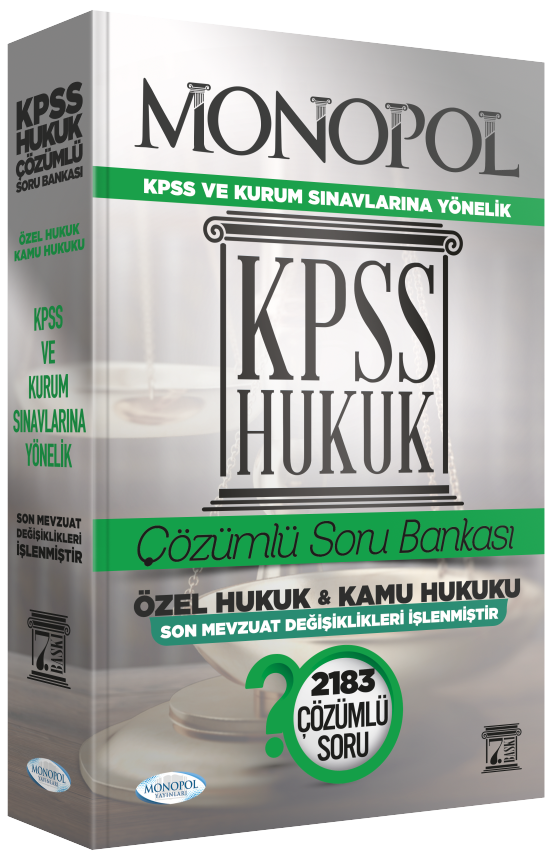 2024 Kpss Hukuk Çözümlü Soru Bankası 7. Baskı