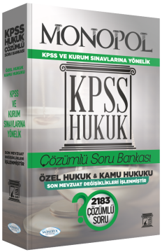 2024 Kpss Hukuk Çözümlü Soru Bankası 7. Baskı