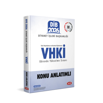Data Yayınları 2026 Diyanet İşleri Başkanlığı VHKİ Görevde Yükselme Sınavı Konu Anlatımlı