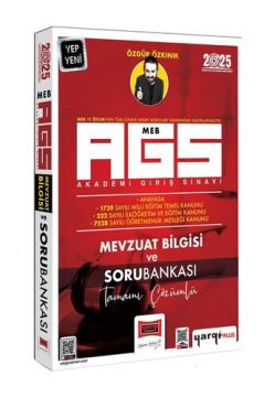 MEB-AGS Mevzuat Bilgisi ve Tamamı Çözümlü Soru Bankası Yargı Yayınları