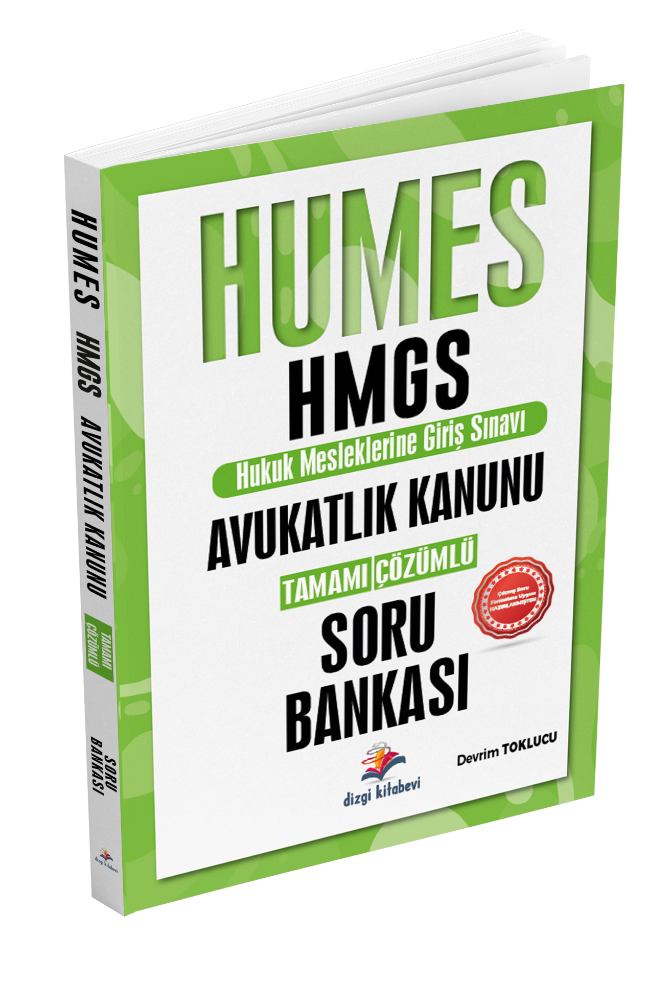 Dizgi Kitap 2025 Humes HMGS Avukatlık Kanunu Tamamı Çözümlü Soru Bankası