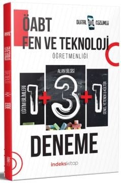 İndeks Kitap 2022 ÖABT Fen ve Teknoloji Öğretmenliği 5 Deneme Dijital Çözümlü İndeks Kitap