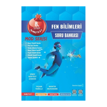Nartest Yayınları 8. Sınıf Mod Serisi Fen Bilimleri Soru Bankası