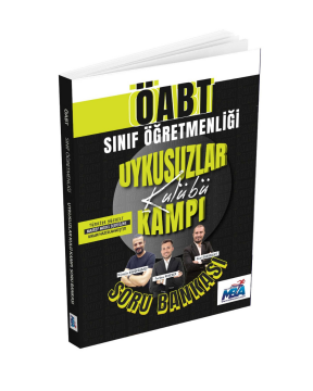 Dizgi Kitap 2026 MEB-AGS ÖABT Sınıf Öğretmenliği Uykusuzlar Kulübü Kampı Soru Bankası