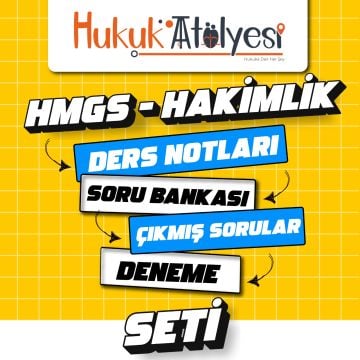 Hukuk Atölyesi Hakimlik Hmgs Tüm Eğitim Seti