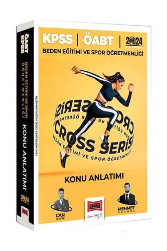 Yargı Yayınları 2024 ÖABT Beden Eğitimi ve Spor Öğretmenliği Cross Serisi Konu Anlatımı