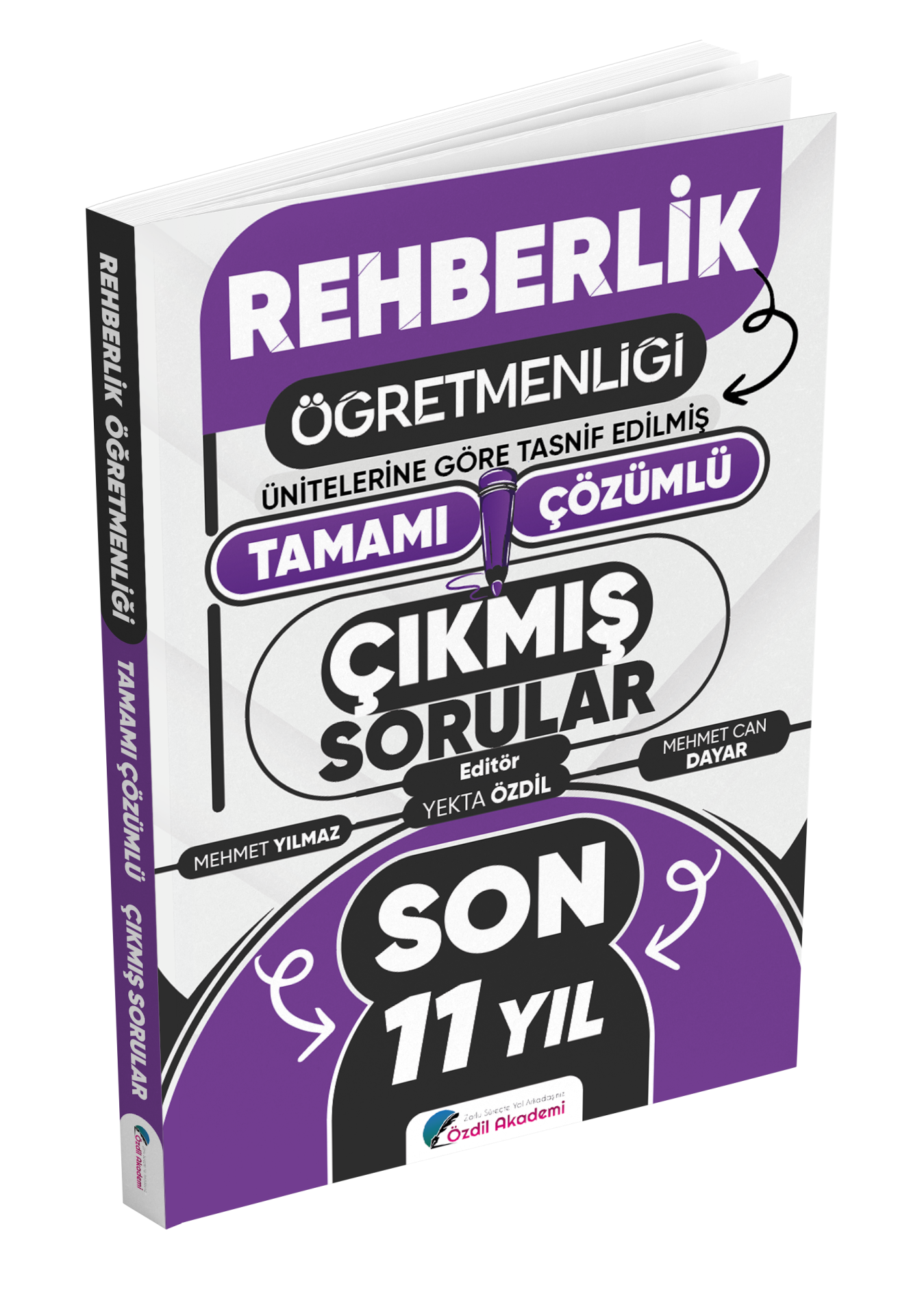 Özdil Akademi MEB-AGS ÖABT Psikolojik Danışmanlık ve Rehberlik Son 11 Yıl Tamamı Çözümlü Çıkmış Sorular