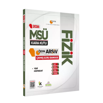 2026 MSÜ FİZİK Kara Kutu ÖSYM Çıkmış Soru Havuzu Bankası Konu Özetli Dijital Çözümlü İnformal Yayınları