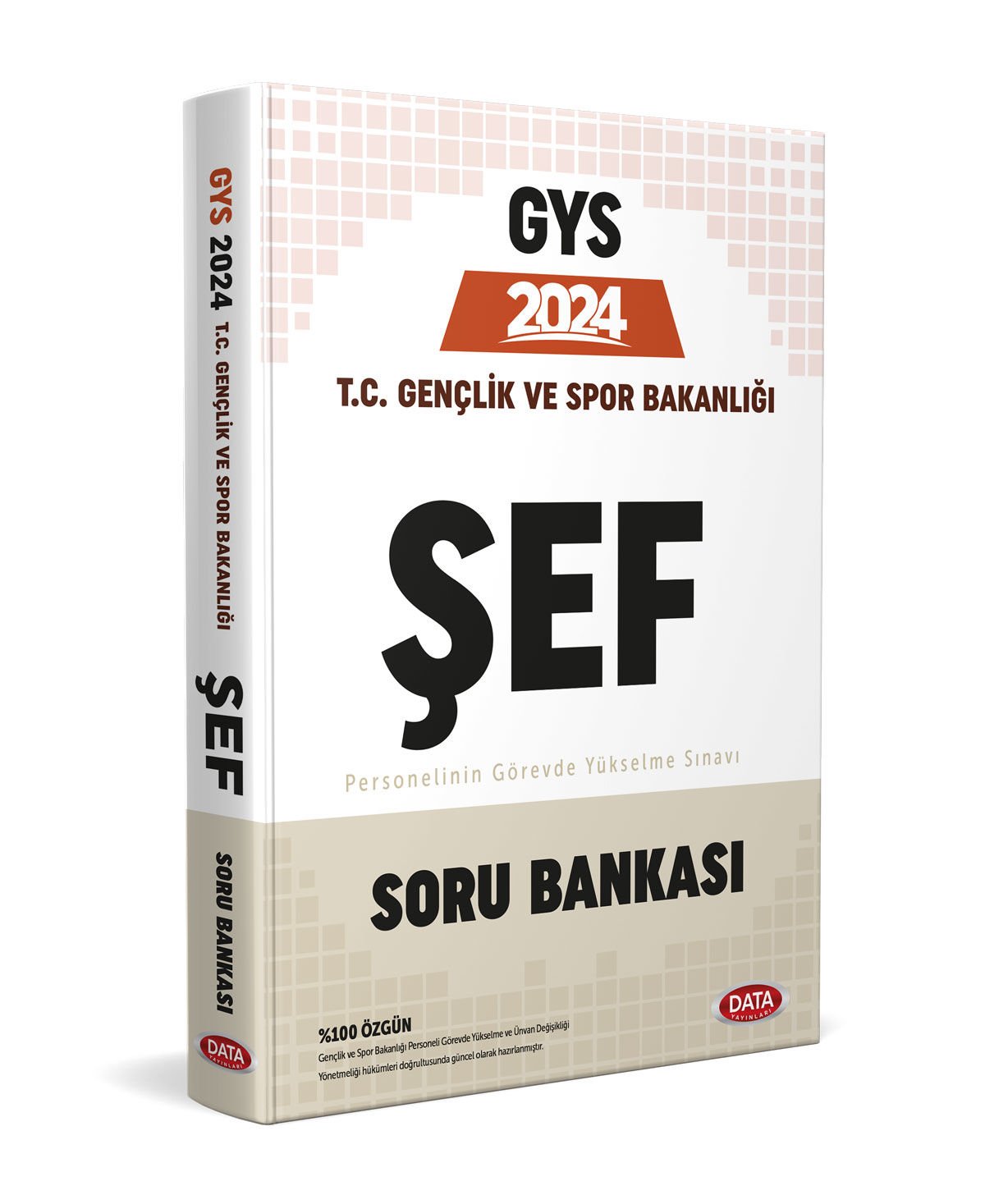 T.C GENÇLİK VE SPOR BAKANLIĞI ŞEF  SORU BANKASI DATA YAYINLARI