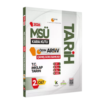 2026 MSÜ Tarihin Kara Kutusu 2.Cilt ÖSYM Çıkmış Soru Havuzu Bankası Konu Özetli Dijital Çözümlü İnformal Yayınları