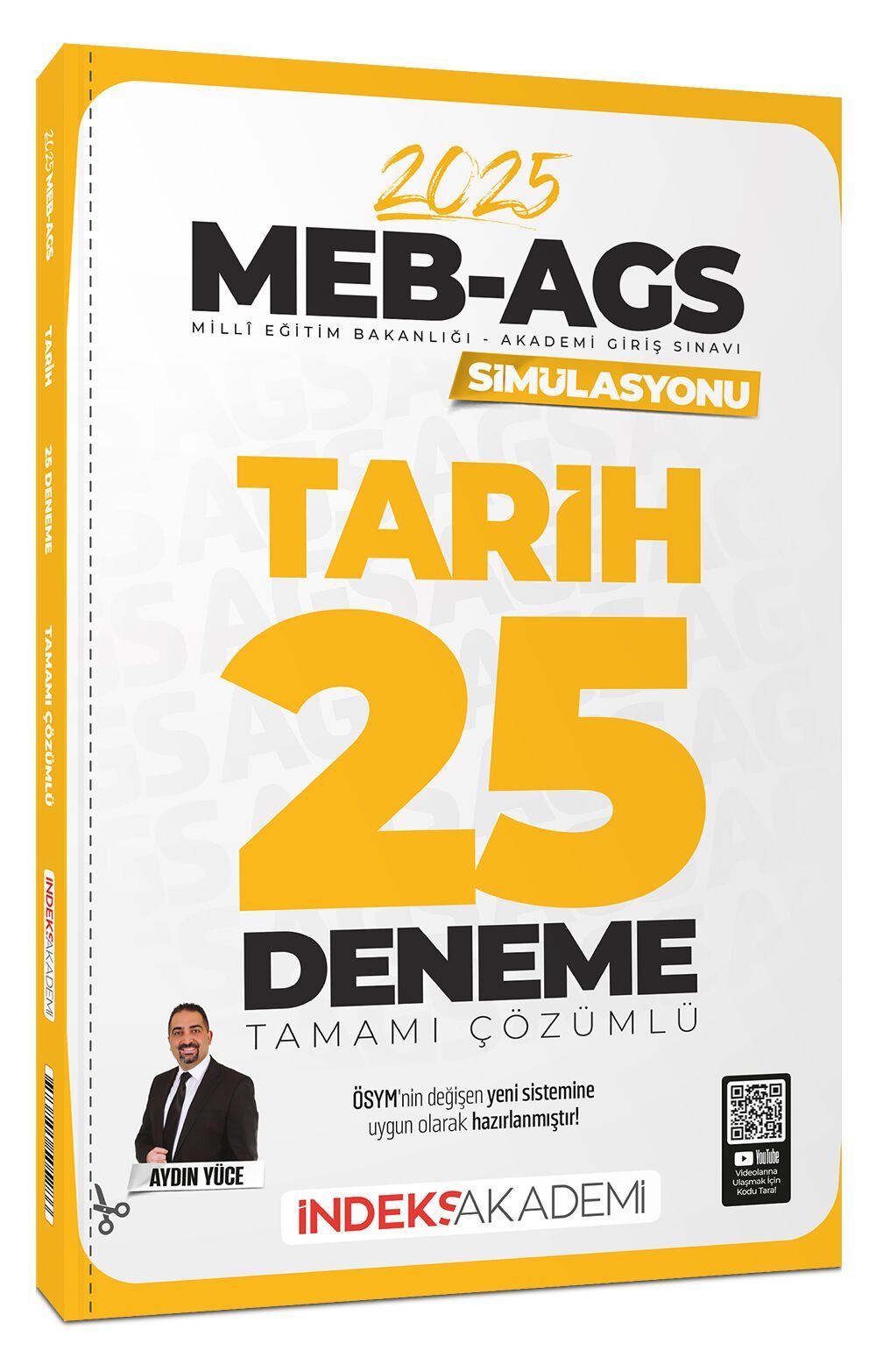 İndeks Akademi 2025 MEB-AGS Simülasyonu Tarih 25 Deneme Çözümlü - Aydın Yüce İndeks Akademi Yayıncılık