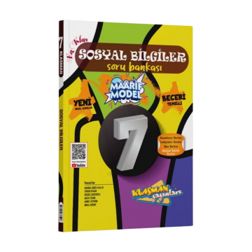 Klasman Yayınları 7. Sınıf Sosyal Bilgiler En Klas Maarif Model Soru Bankası