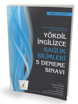Pelikan Yayınları YÖKDİL İngilizce Sağlık Bilimleri 5 Deneme Sınavı