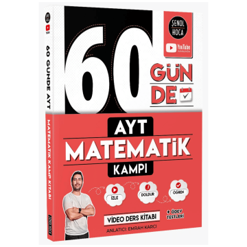 60 Günde AYT Matematik Kampı Şenol Hoca Yayınları