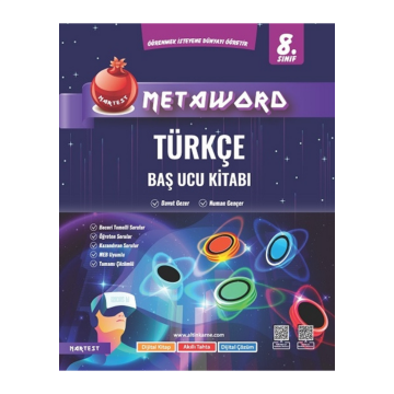 Nartest Yayınları 8. Sınıf Metaword Türkçe Baş Ucu Kitabı