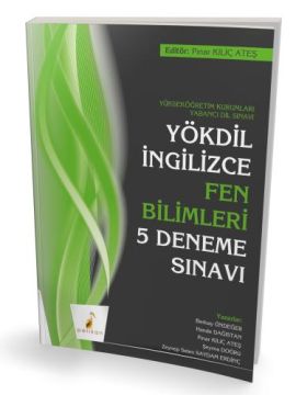 Pelikan Yayınları YÖKDİL İngilizce Fen Bilimleri 5 Deneme Sınavı