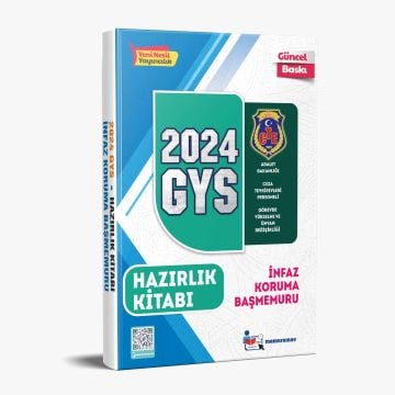 Adalet Bakanlığı Cte İnfaz Koruma Başmemuru Hazırlık Kitabı 2024