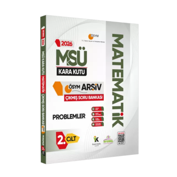 2026 MSÜ Matematiğin Kara Kutusu 2.Cilt PROBLEMLER Çıkmış Soru Bankası Konu Özetli Dijital Çözümlü İnformal Yayınları