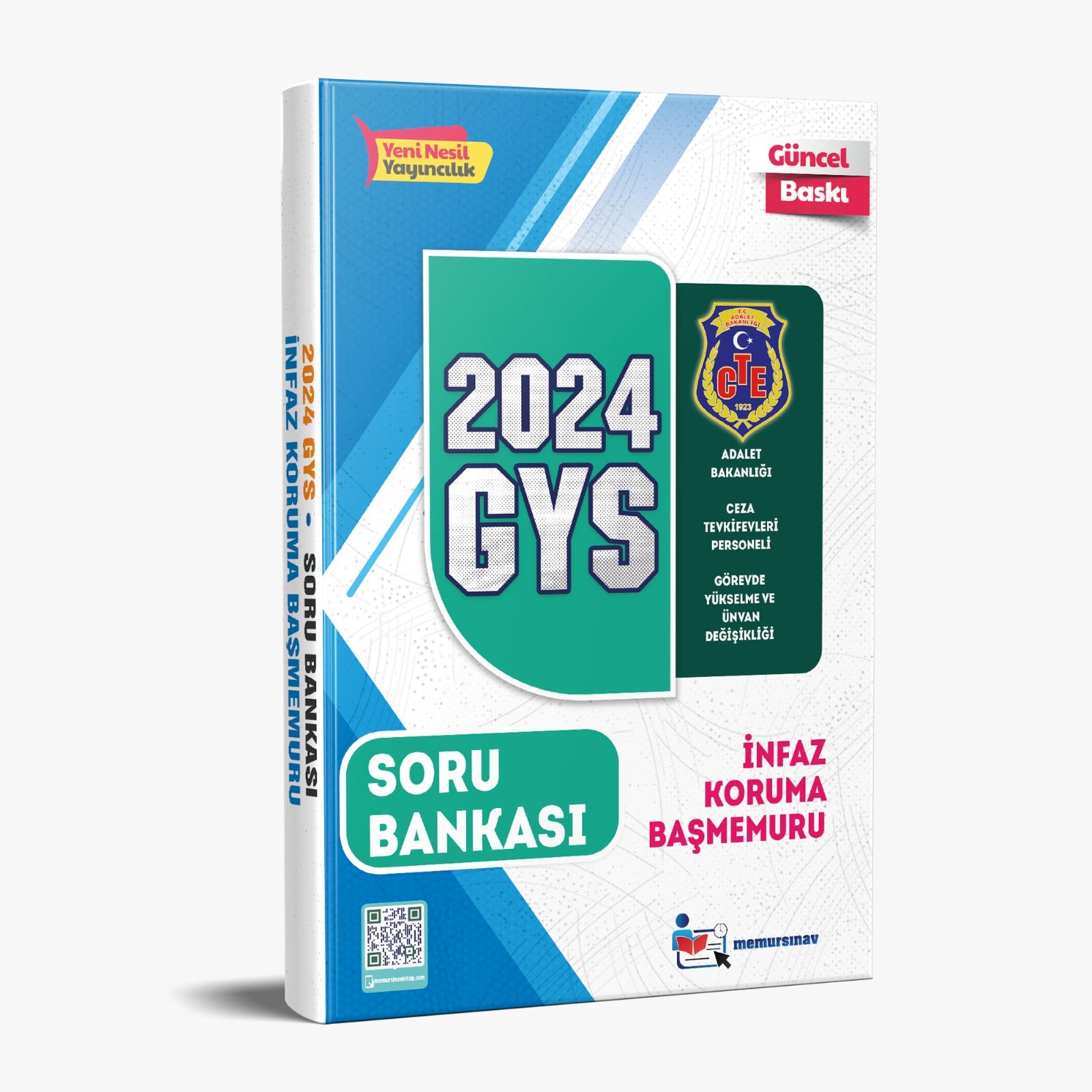 Adalet Bakanlığı Cte İnfaz Koruma Başmemuru Soru Bankası 2024