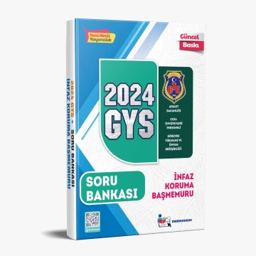 Adalet Bakanlığı Cte İnfaz Koruma Başmemuru Soru Bankası 2024