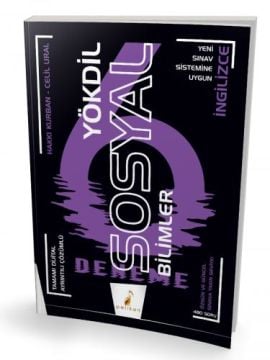 Pelikan Yayınları YÖKDİL Sosyal Bilimler Dijital Çözümlü 6 Deneme Sınavı