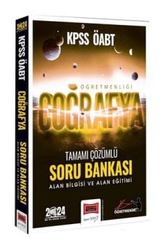 Yargı Yayınları 2024 ÖABT Coğrafya Öğretmenliği Tamamı Çözümlü Soru Bankası