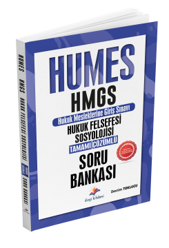Dizgi Kitap 2025 Humes HMGS Hukuk Felsefesi& Hukuk Sosyolojisi Tamamı Çözümlü Soru Bankası