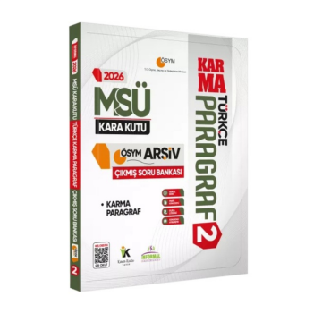 2026 MSÜ Türkçenin Kara Kutusu PARAGRAF 2 KARMA ÖSYM Çıkmış Soru Bankası Dijital Çözümlü İnformal Yayınları