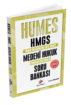 Dizgi Kitap 2025 Humes HMGS Medeni Hukuk Tamamı Çözümlü Soru Bankası