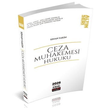 Savaş Yayınları Ceza Muhakemesi Hukuku Konu Anlatımı