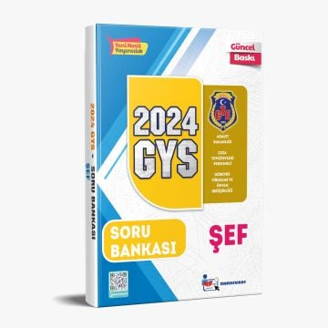 Adalet Bakanlığı Cte Şef Soru Bankası 2024
