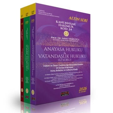 Savaş Yayınları Kanunname Hakimlik KOD:24 Konu Anlatımı 2026