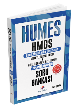 Dizgi Kitap 2025 Humes HMGS Milletlerarası Hukuk & Milletlerarası Özel Hukuk Tamamı Çözümlü Soru Bankası