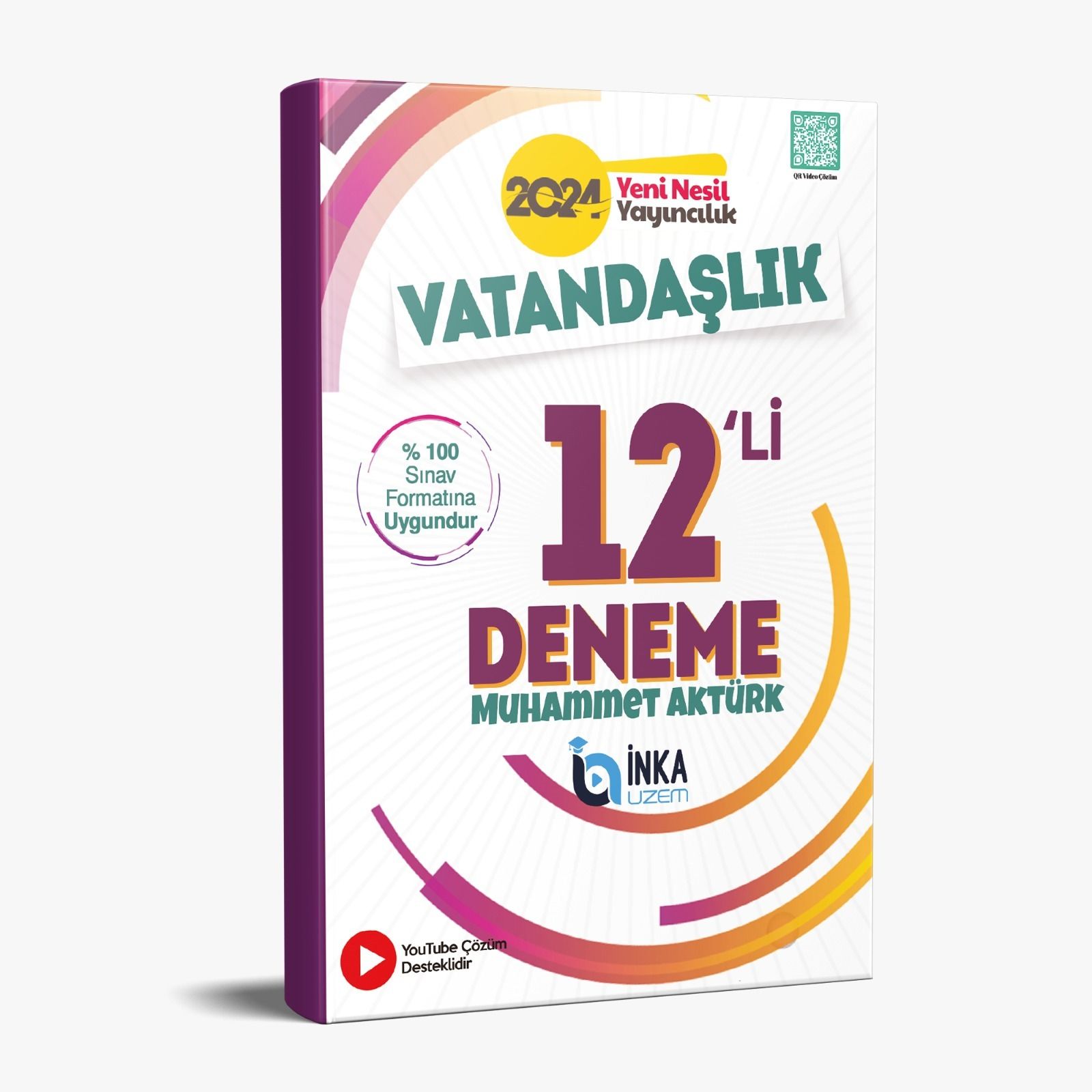 Vatandaşlık Video Çözümlü 12’li Deneme 2024