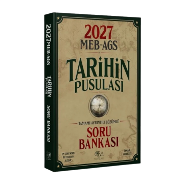 CBA Yayınları 2027 MEB-AGS Tarihin Pusulası Soru Bankası Çözümlü - İsmail Adıgüzel