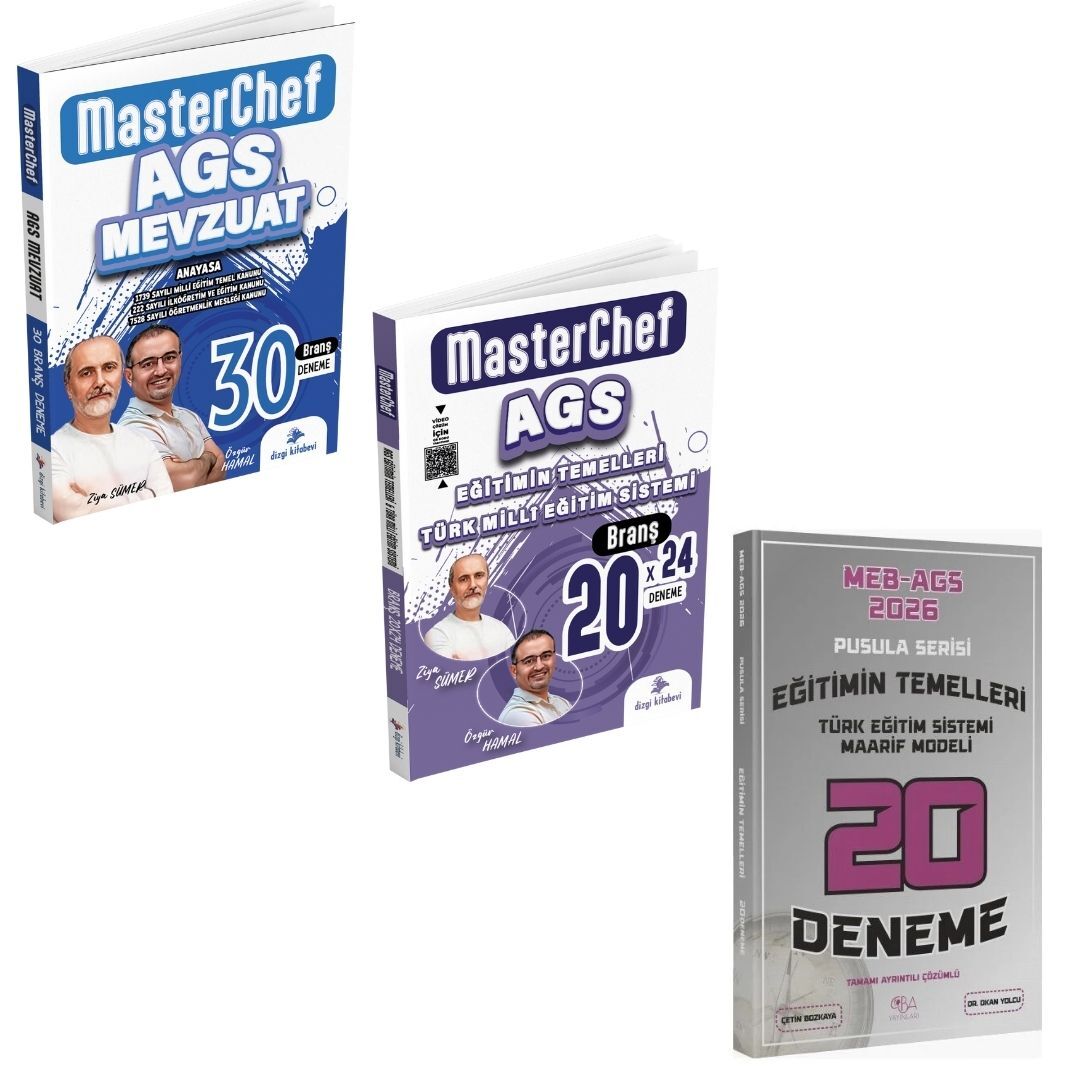 Dizgi Kitap Mevzuat 30 Branş Deneme & Eğitimin Temelleri Türk Milli Eğitim Sistemi 20 Branş Deneme ve Eğitimin Temelleri Türk Eğitim Sistemi Maarif Modeli 20 Deneme CBA Yayınları Seti