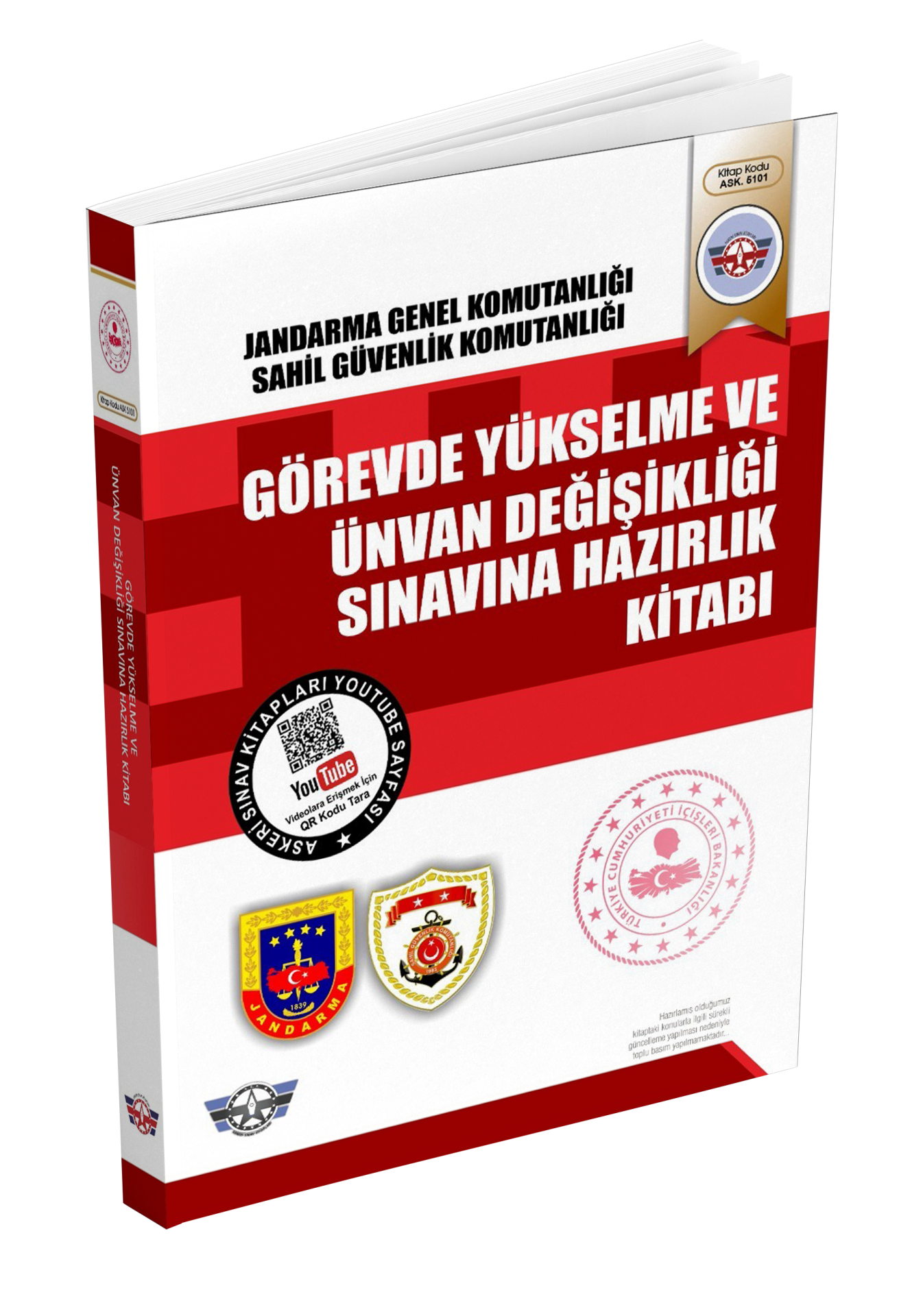 Jandarma ve Sahil Güvenlik Komutanlığı Devlet Memuru Görevde Yükselme Sınavı Hazırlık Kitabı