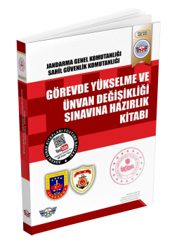Jandarma ve Sahil Güvenlik Komutanlığı Devlet Memuru Görevde Yükselme Sınavı Hazırlık Kitabı