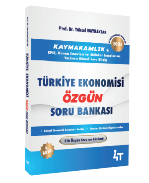 Türkiye Ekonomisi Özgün  Soru Bankası 4T Yayınları