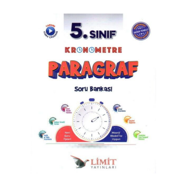 Limit Yayınları 5. Sınıf Paragraf Kronometre Soru Bankası