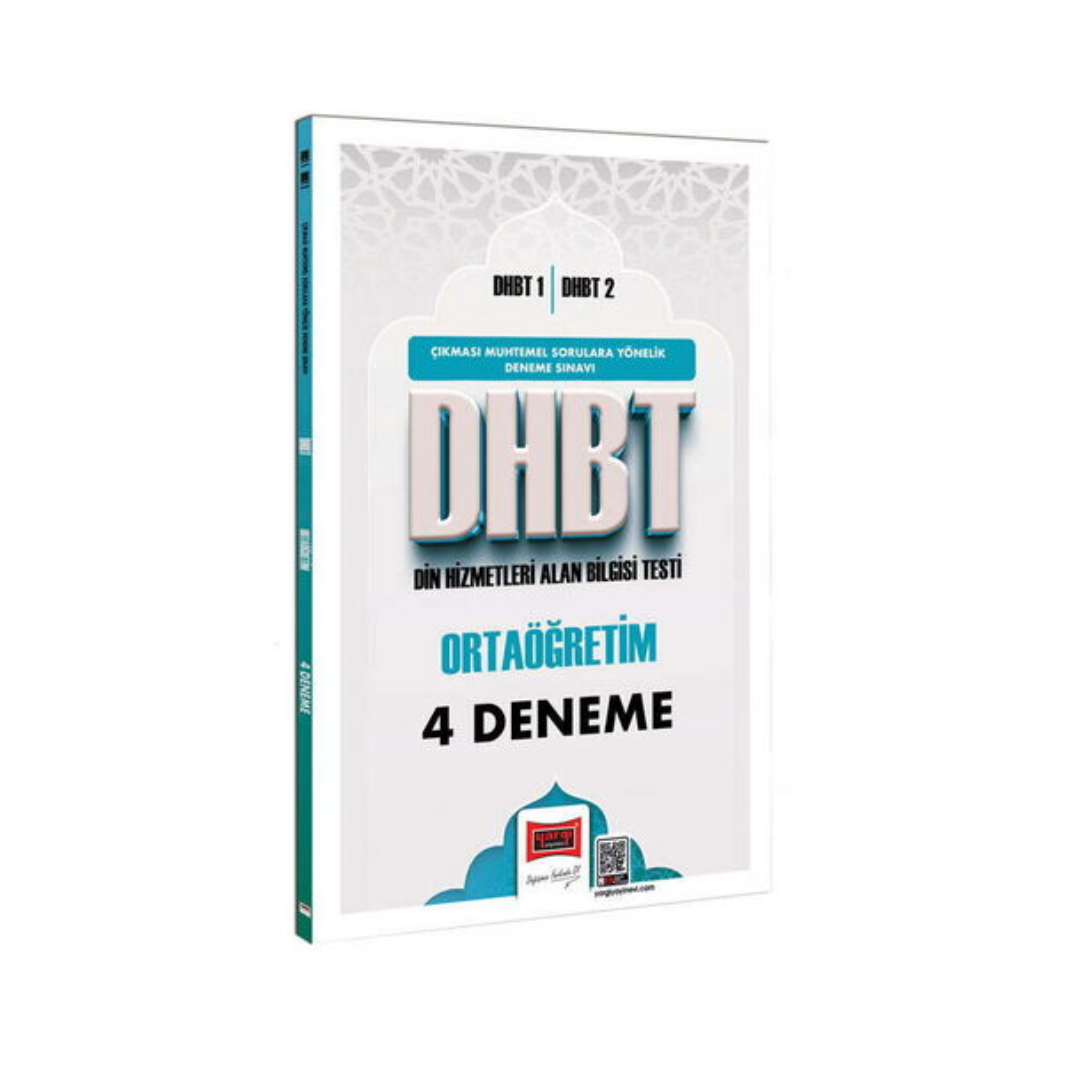 Yargı Yayınları DHBT 1 - DHBT 2 Ortaöğretim 4 Deneme Sınavı