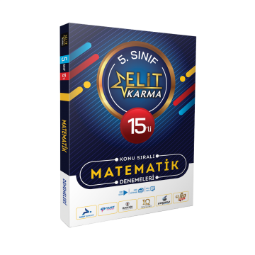 Paraf Yayınları 5. Sınıf Elit Karma Matematik 15 Branş Denemeleri