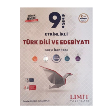 Limit Yayınları 9. Sınıf Türk Dili ve Edebiyatı Soru Bankası