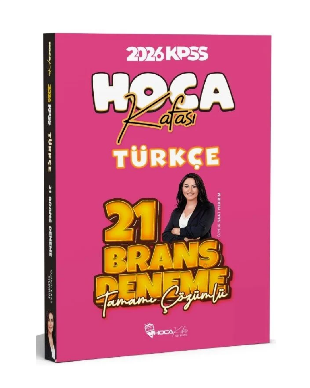 2026 KPSS Türkçe 21 Deneme Çözümlü - Öznur Saat Yıldırım Hoca Kafası Yayınları