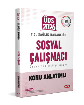 Data Yayınları 2026 ÜDS Sağlık Bakanlığı Sosyal Çalışmacı Konu Anlatımlı