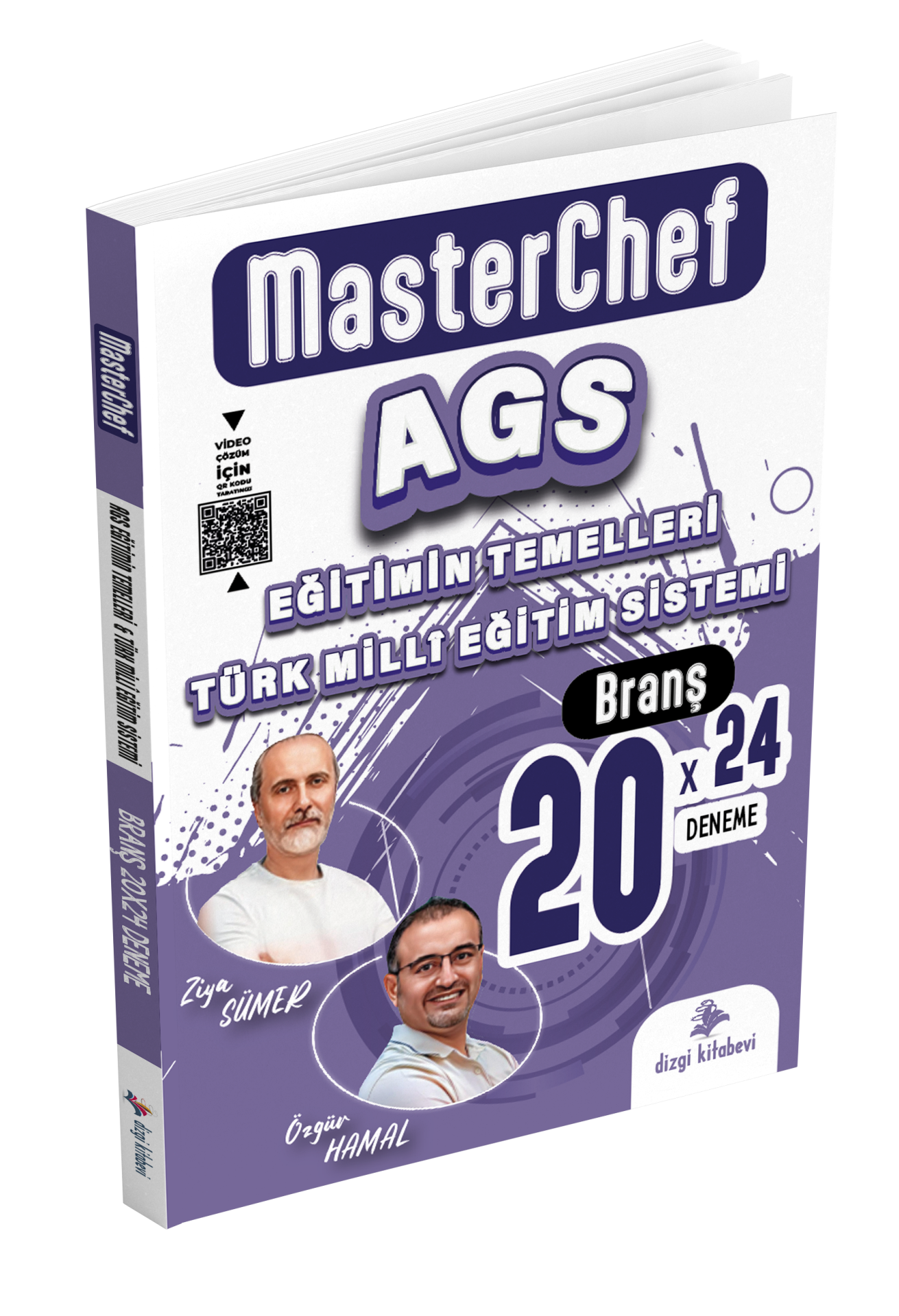 Dizgi Kitap 2025 MasterChef MEB AGS Eğitimin Temelleri ve Türk Milli Eğitim Sistemi Tamamı Video Çözümlü 20 Branş Deneme Ziya Sümer Özgür Hamal