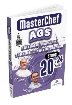 Dizgi Kitap 2025 MasterChef MEB AGS Eğitimin Temelleri ve Türk Milli Eğitim Sistemi Tamamı Video Çözümlü 20 Branş Deneme Ziya Sümer Özgür Hamal