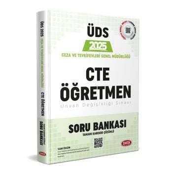 Data Yayınları 2025 ÜDS Ceza ve Tevkifevleri Öğretmen Tamamı Soru Bankası (Tamamı Karekod Çözümlü)